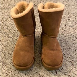 UGG Bailey Twinface corduroy bow boots